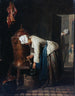 Vrouw die water haalt uit de waterput - Jean Siméon Chardin — weergave van het kunstwerk