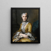 Portret van Alphonsine Geneviève de Barjot de Roncthe, gravin de Durfort - Jean Valade — ingelijst kunstwerk aan de muur
