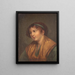 Buste van haar - Jeanne-Philiberte Ledoux — ingelijst kunstwerk aan de muur