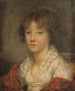 Portret van jonge vrouw - Jeanne-Philiberte Ledoux — weergave van het kunstwerk