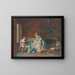 Le premier bébé - Jehan Georges Vibert — ingelijst kunstwerk aan de muur