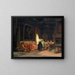 De avonturen van de missionaris - Jehan Georges Vibert — ingelijst kunstwerk aan de muur