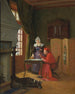 De Drie Geduldigen - Jehan Georges Vibert — weergave van het kunstwerk