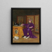 De Toorn van de bisschop - Jehan Georges Vibert — ingelijst kunstwerk aan de muur