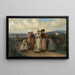 De bessenplukkers - Jennie Augusta Brownscombe — ingelijst kunstwerk aan de muur
