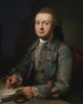Peder Rahr, handelaar in Ribe - Jens Juel — weergave van het kunstwerk