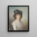 Portret van Petronella Cornelia Römeling - Jens Juel — ingelijst kunstwerk aan de muur