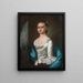 Polly Ouldfield de Winyah - Jeremiah Theus — framed artwork on a wall