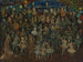 Dansende fantasie schilderij - Jerome Myers — weergave van het kunstwerk