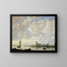 Vue de la Merwede près de Dordrecht - Jeronymus van Diest II — ingelijst kunstwerk aan de muur