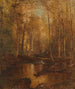 L'automne dans les Catskills - Jervis McEntee — weergave van het kunstwerk