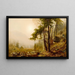 Herfst in de herfst - Jervis McEntee — ingelijst kunstwerk aan de muur