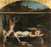 Jezus in het graf - Henri Leopold Lévy — weergave van het kunstwerk