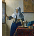 Reproductie van het schilderij van een jonge vrouw met een waterkruik - Johannes Vermeer