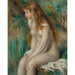 Reproductie van het schilderij Jonge vrouw in bad - Pierre-Auguste Renoir