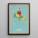 Catalogue illustré des bombes de jour n° 65 - Jinta Hirayama — framed artwork on a wall