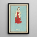 Catalogue illustré des bombes de jour n° 71 - Jinta Hirayama — framed artwork on a wall