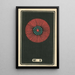 Feux d'artifice nocturnes n° 9 - Jinta Hirayama — ingelijst kunstwerk aan de muur