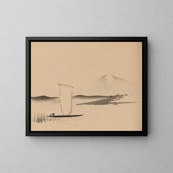 Hogajo Pl13 - Jiro Takeuchi — ingelijst kunstwerk aan de muur
