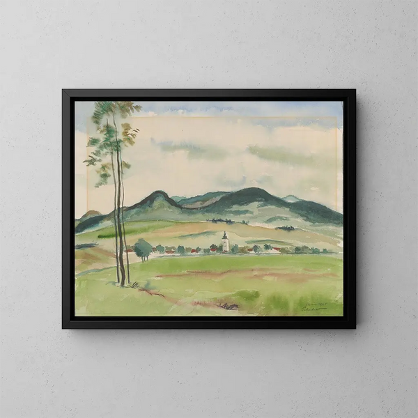 Svt Mara - Julius Schubert — ingelijst kunstwerk aan de muur
