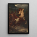 Mythological scene - Julius Lederer — framed artwork on a wall