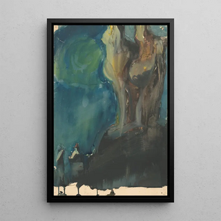 Jn Novk - Abstraktn kompozcia rozprvkov postava.webp