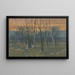 Landschapschilderij - John Thain — ingelijst kunstwerk aan de muur