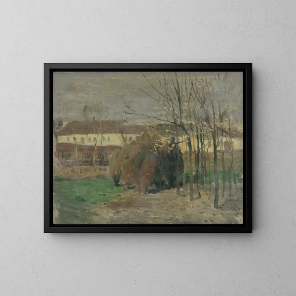 Skor jar Jn - John Thain — ingelijst kunstwerk aan de muur