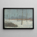 Winter - John Thain — ingelijst kunstwerk aan de muur