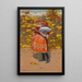 Automne - Joža Uprka — ingelijst kunstwerk aan de muur