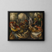 Vismarkt met Ecce Homo - Joachim Beuckelaer — ingelijst kunstwerk aan de muur