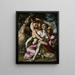 Céphale et Procris The death of Procris - Joachim Wtewael — framed artwork on a wall