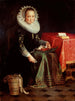 Portrait of Eva Wtewael - Joachim Wtewael — artwork view