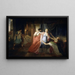 van Proculeius die Cleopatra weerhoudt zich te steken - Joannes Echarius Carolus Alberti — ingelijst kunstwerk aan de muur