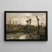 The Beginning of Spring - Joaquim Vayreda — framed artwork on a wall