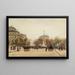 La Place du Châtelet, Parijs - Joaquín Mir — ingelijst kunstwerk aan de muur