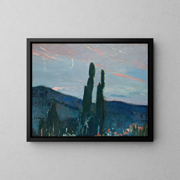 Schemering - Joaquín Mir Trinxet — ingelijst kunstwerk aan de muur