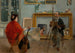 in het atelier van de kunstenaar - Joaquín González Ibáñez — weergave van het kunstwerk