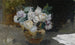 Natuurschilderij van witte rozen - Joaquín Sorolla — weergave van het kunstwerk