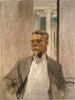 portret van Charles M. Kurtz, oprichter-directeur van de Albright Art Gallery 1905-1909 - Joaquín Sorolla — weergave van het kunstwerk
