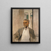 portret van Charles M. Kurtz, oprichter-directeur van de Albright Art Gallery 1905-1909 - Joaquín Sorolla — ingelijst kunstwerk aan de muur
