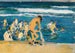 Studie voor Verdrietige Erfenis - Joaquín Sorolla — weergave van het kunstwerk