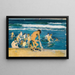 Studie voor Verdrietige Erfenis - Joaquín Sorolla — ingelijst kunstwerk aan de muur
