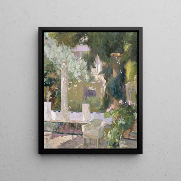 Joaqun Sorolla - The Gardens at the Sorolla Family House.webp