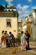 Place sévillane - Joaquín Turina y Areal — weergave van het kunstwerk