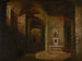 De crypte van de basiliek San Martino ai Monti in Rome - Jodocus Sebastiaen van den Abeele — weergave van het kunstwerk
