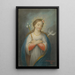 Maagd Maria - Joh Dittmann — ingelijst kunstwerk aan de muur