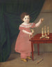 Portret van een kind - Johan Anton Bech — weergave van het kunstwerk