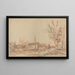 Bords de canal - Johan Barthold Jongkind — ingelijst kunstwerk aan de muur