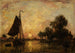 Sunset in Holland - Johan Barthold Jongkind — artwork view